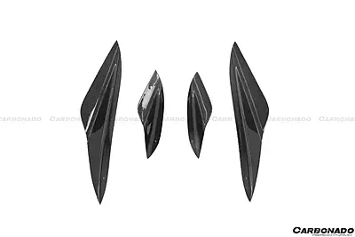 BMW M3 KA Style Carbon Fiber Front Canards (2008β2012 E90/E92/E93) BMW M3 KA Style Carbon Fiber Front Canards (2008β2012 E90/E92/E93)
