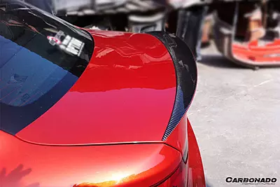 2008–2013 BMW E82 1M RZ Style Carbon Fiber Trunk Spoiler 2008–2013 BMW E82 1M RZ Style Carbon Fiber Trunk Spoiler