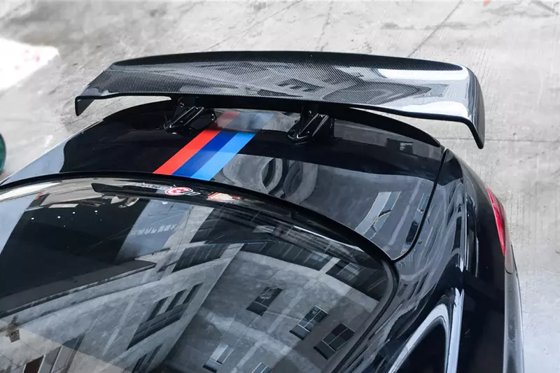2008β2013 BMW M3 E92 VA2 Style Carbon Fiber Trunk Spoiler 2008β2013 BMW M3 E92 VA2 Style Carbon Fiber Trunk Spoiler