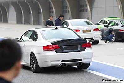 2008β2013 BMW E92 M3 Coupe CLS Style Carbon Fiber Trunk 2008β2013 BMW E92 M3 Coupe CLS Style Carbon Fiber Trunk