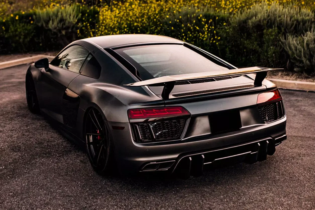 2016–2019 Audi R8 VRS Style Carbon Fiber Trunk Spoiler | Performance Aero Upgrade 2016–2019 Audi R8 VRS Style Carbon Fiber Trunk Spoiler | Performance Aero Upgrade