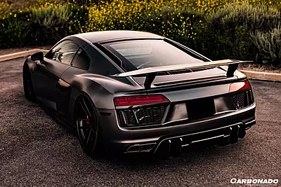 2016–2019 Audi R8 VRS Style Carbon Fiber Rear Diffuser | Coupe & Spyder Aero Upgrade 2016–2019 Audi R8 VRS Style Carbon Fiber Rear Diffuser | Coupe & Spyder Aero Upgrade
