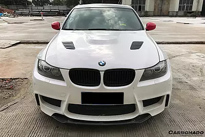 BMW 3 Series E90 LCI VRS Style Carbon Fiber Hood (2008–2012) BMW 3 Series E90 LCI VRS Style Carbon Fiber Hood (2008–2012)