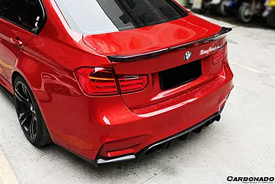 2014β2020 BMW M3 F80 / 3 Series F30 F35 VRS Style Carbon Fiber Trunk Spoiler 2014β2020 BMW M3 F80 / 3 Series F30 F35 VRS Style Carbon Fiber Trunk Spoiler