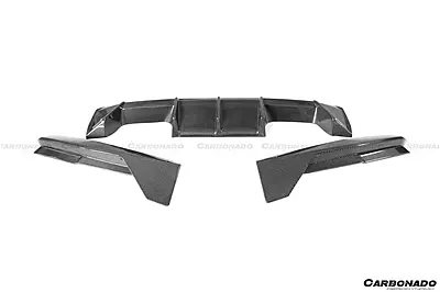 BMW M3 G80 MP Style Carbon Fiber Quad Rear Lip with Winglets | 2021–2025 BMW M3 G80 MP Style Carbon Fiber Quad Rear Lip with Winglets | 2021–2025