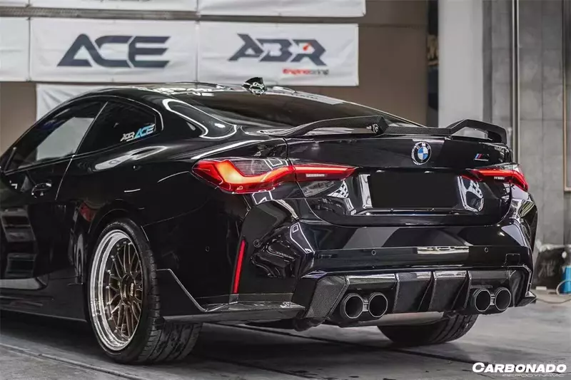 2021-UP BMW M4 G82 & 4 Series G22 VRS Style Carbon Fiber Trunk Spoiler Wing
