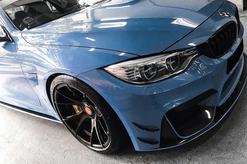 BMW M3/M4 BKSS Style Carbon Fiber Front Canards (2014–2020) BMW M3/M4 BKSS Style Carbon Fiber Front Canards (2014–2020)
